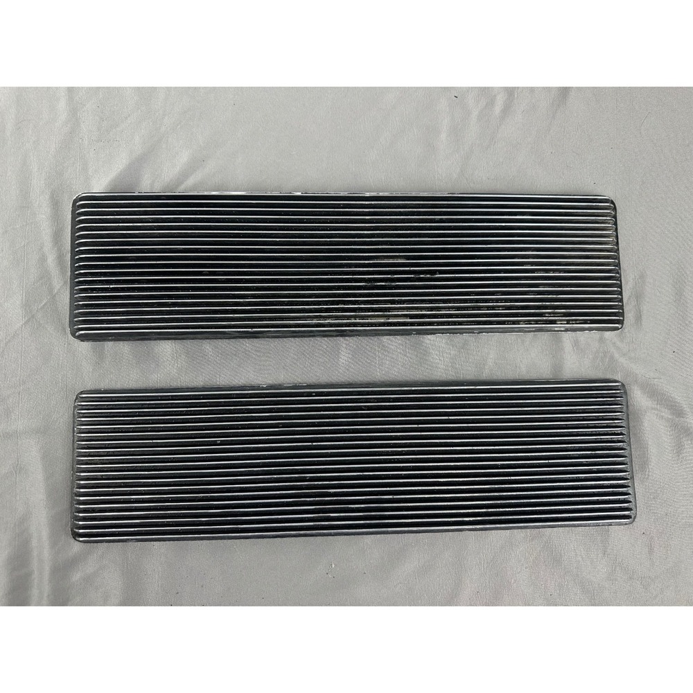 1968-72 Chevy Nova SS Hood Louver Inserts OEM GM 3927442 Pair